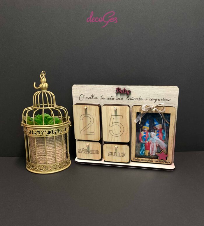 Calendario perpetuo regalo Decoges